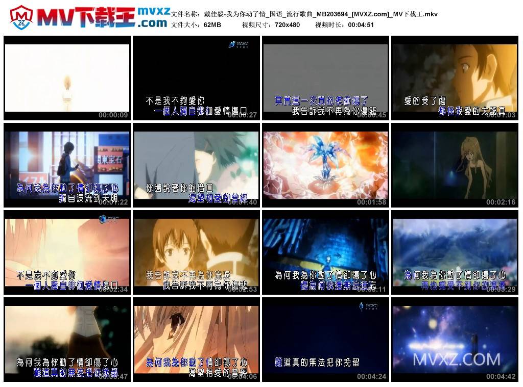 戴佳毅-我为你动了情_国语_流行歌曲_MB203694